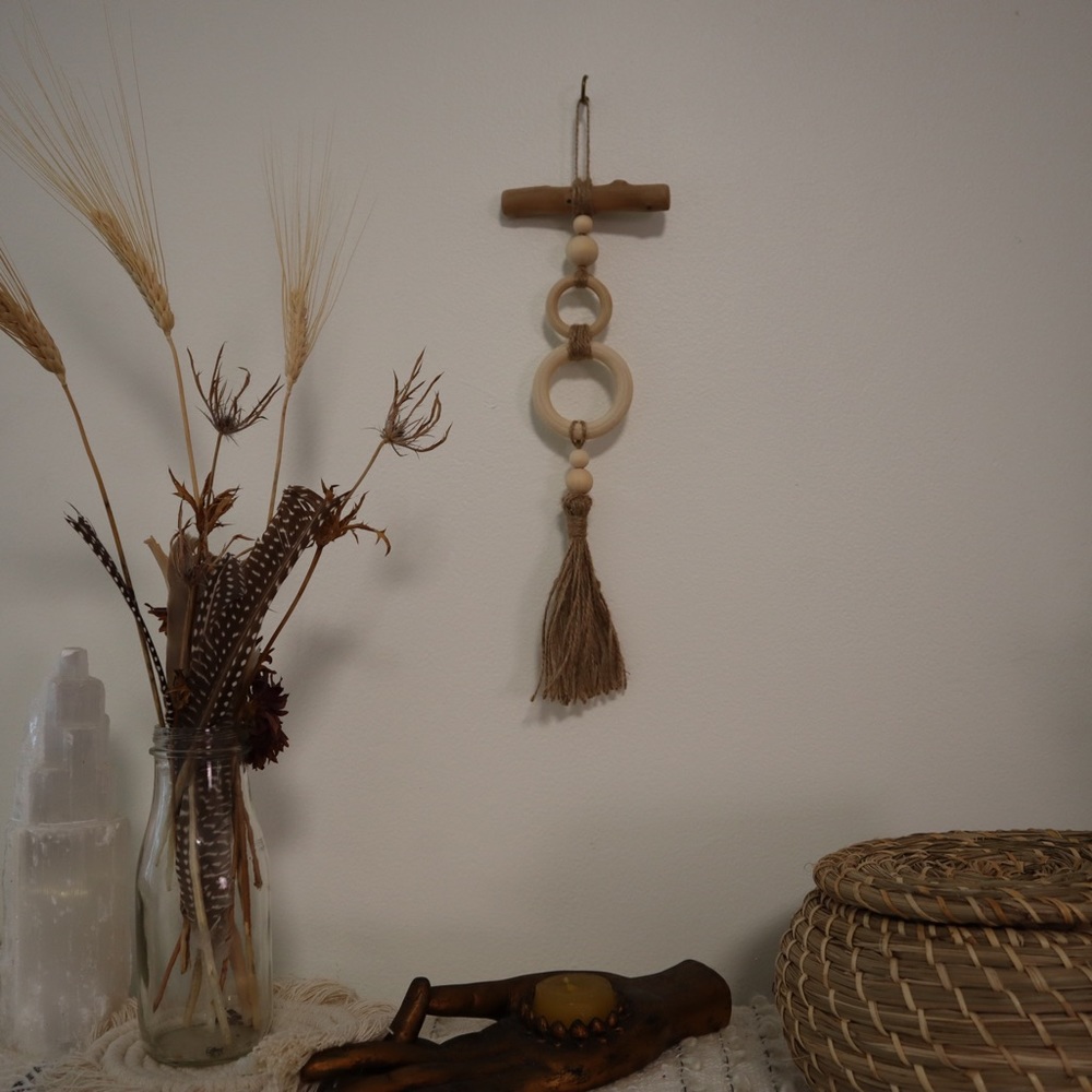 Boho tribal wall hanging